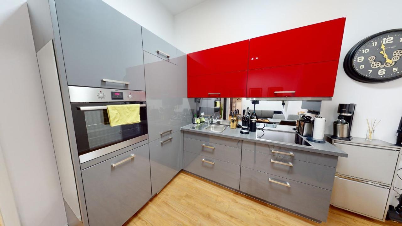 Sweethome - Luxus Pur - Grosse Kueche, Wifi Magdeburg Luaran gambar
